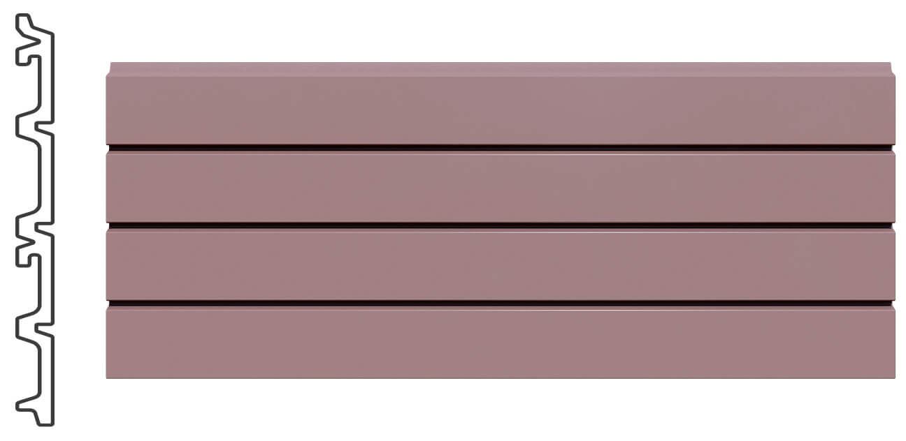 Multiple pilaster stripes