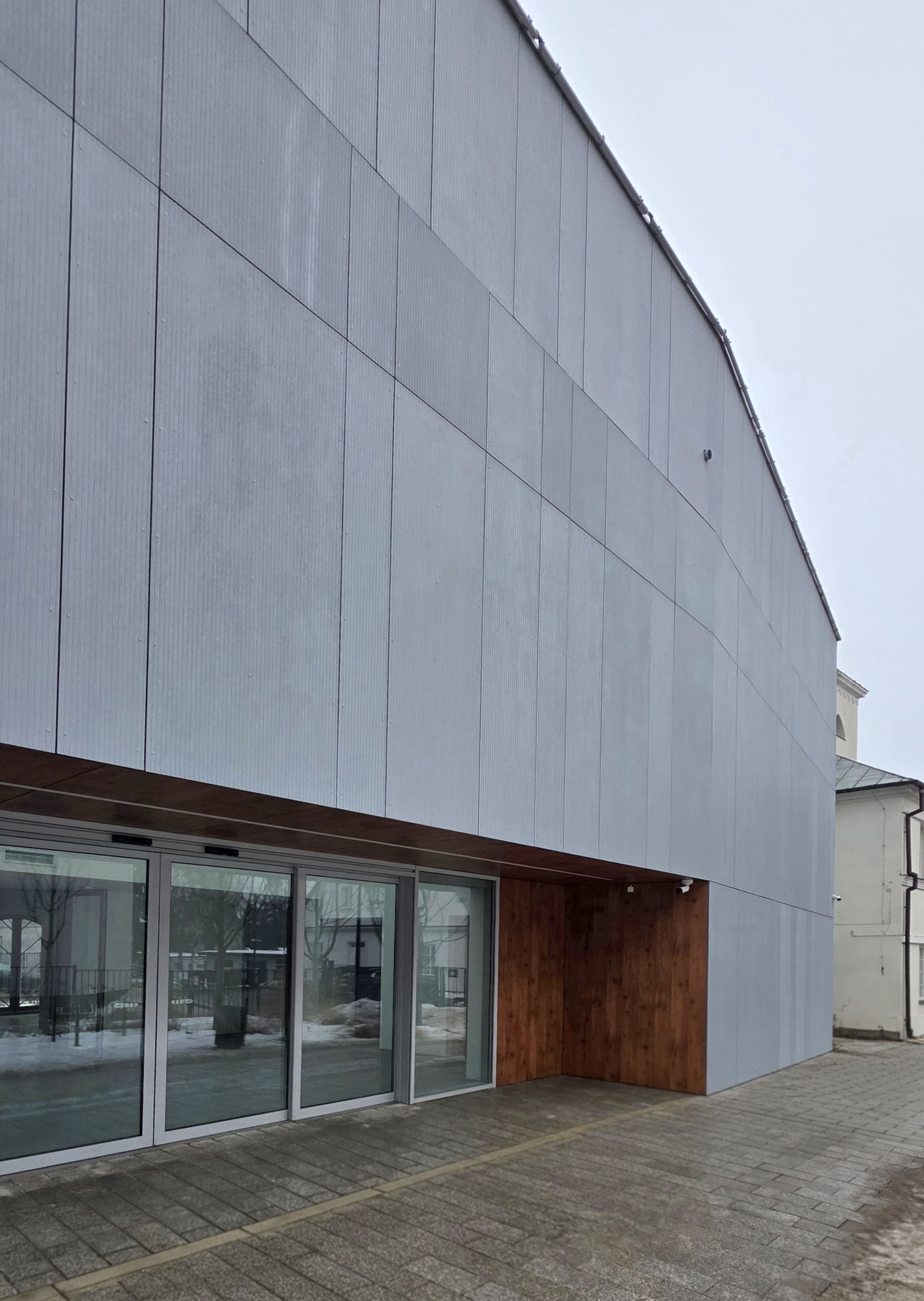 Fasada Muzeum Sztuki Współczesnej w Piasecznie