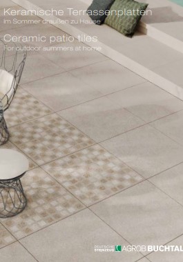 Agrob Buchtal Ceramic patio tiles (eng)