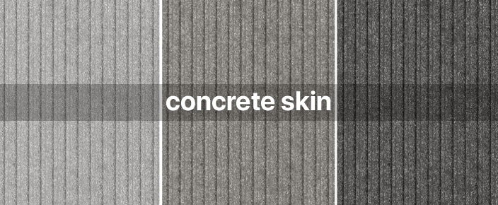 concrete skin