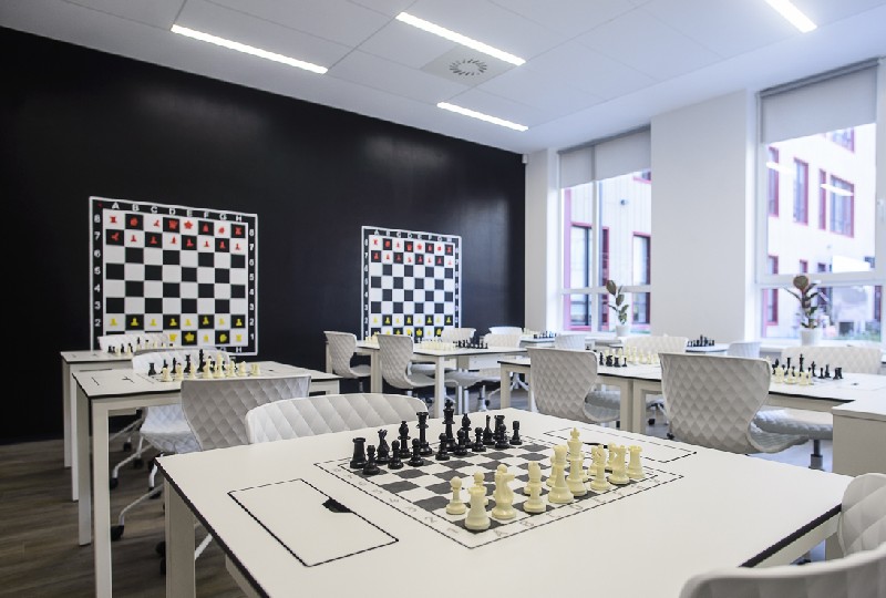 Sala szachowa gimnazjum A