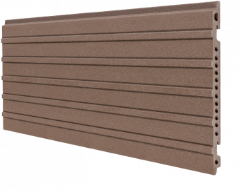 Grooved panel positive