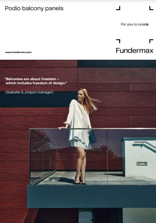 Fundermax Podio balcony panels (eng)