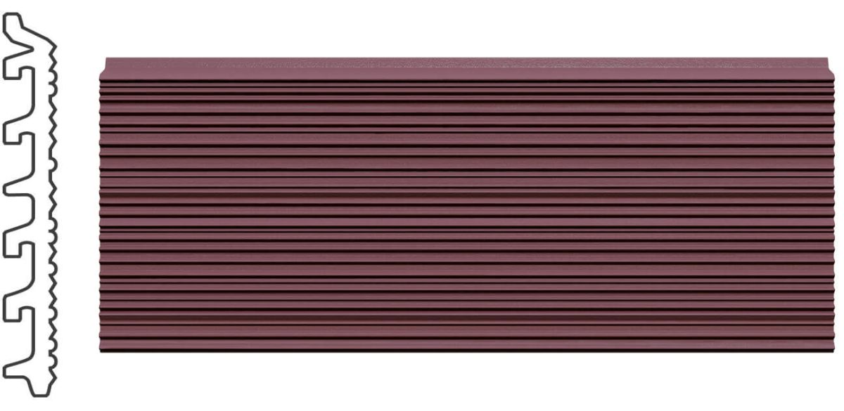 Random grooved