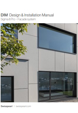 Swisspearl Design & Installation Manual. Sigma 8 Pro (eng)
