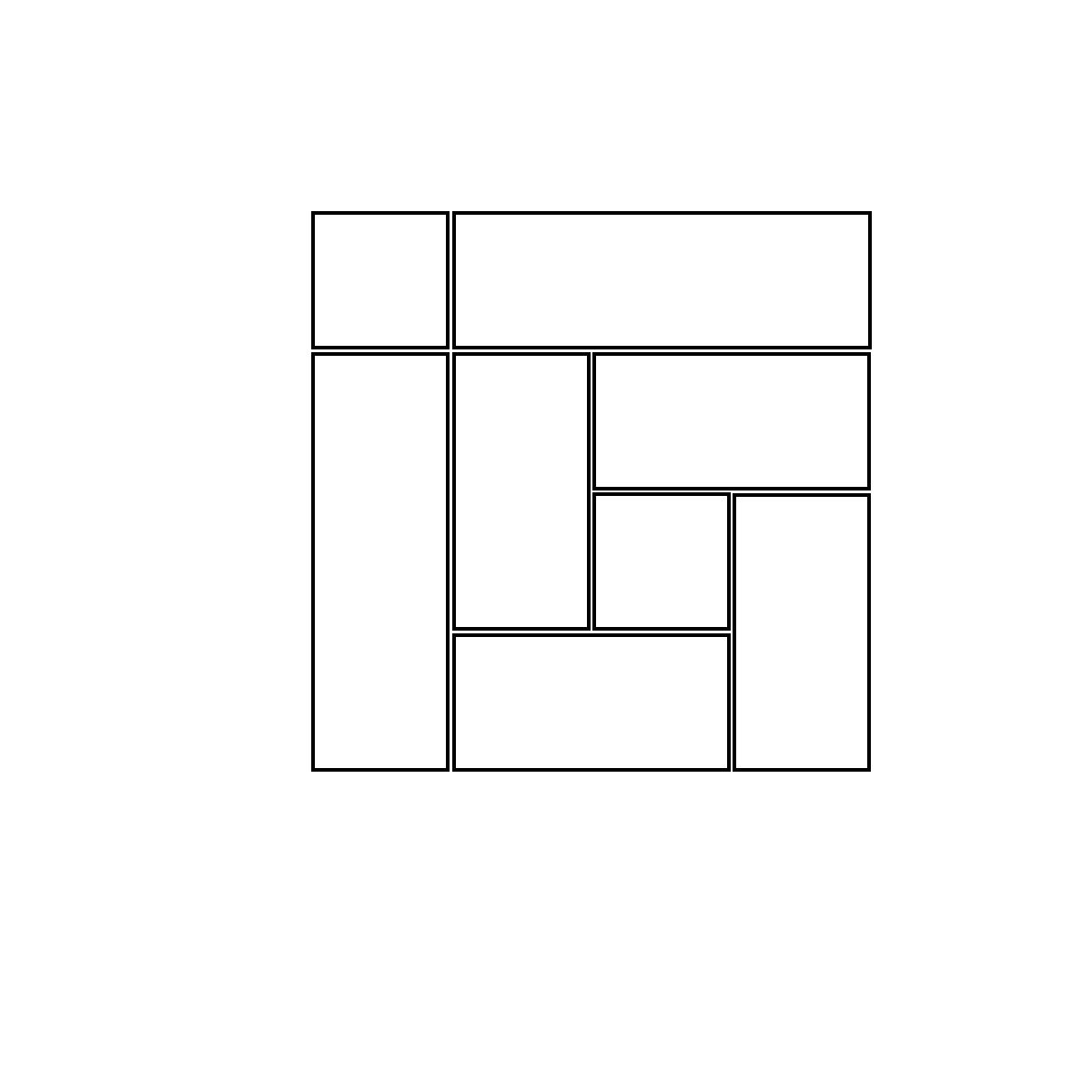 Cutting 1815x1815 and modular stacking